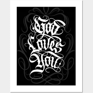 God Loves You Posters and Art